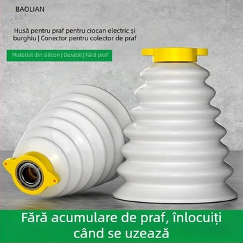 Capac de protecție a prafului pentru bormașină cu ciocan – din plastic/gomă, marcă Insurance Union, accesoriu pentru colectarea prafului