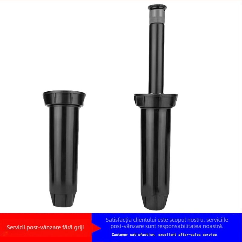 Guangying aspersor telescopic îngropat, cu rotație la 360° pentru irigarea gazonului și grădinii (plastice tehnice)