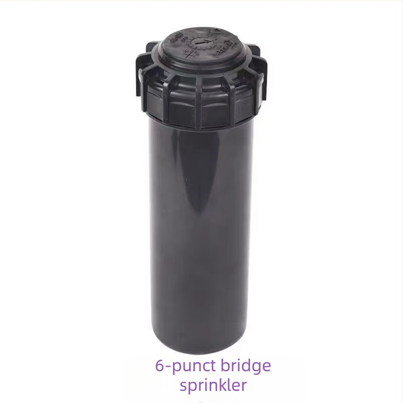 Guangying aspersor telescopic îngropat, cu rotație la 360° pentru irigarea gazonului și grădinii (plastice tehnice)
