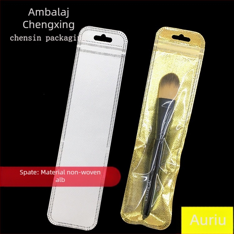 Pungă transparentă de ambalare pentru cadouri, cu închidere automată și colțuri rotunjite; lungimea sigilării 2.5 cm; 50 de bucăți pe pachet; material: nou material