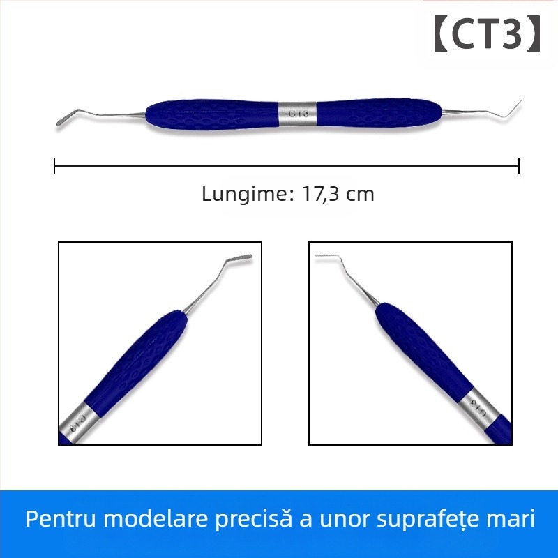 Pinyue kit de restaurare estetică a rășinii dentare cu instrument de modelare cu cap dublu, 146 g/set, pentru adulți