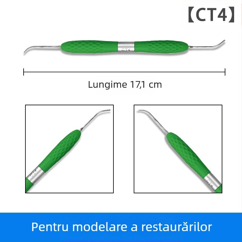 Pinyue kit de restaurare estetică a rășinii dentare cu instrument de modelare cu cap dublu, 146 g/set, pentru adulți