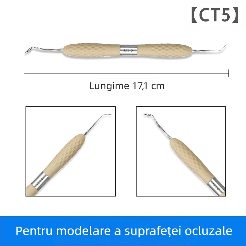 Pinyue kit de restaurare estetică a rășinii dentare cu instrument de modelare cu cap dublu, 146 g/set, pentru adulți