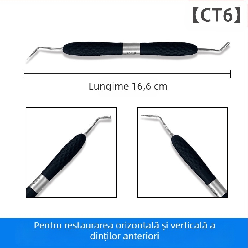 Pinyue kit de restaurare estetică a rășinii dentare cu instrument de modelare cu cap dublu, 146 g/set, pentru adulți