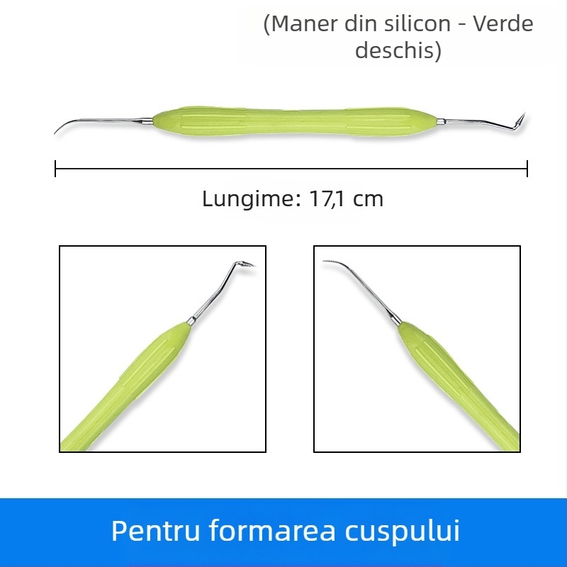 Pinyue kit de restaurare estetică a rășinii dentare cu instrument de modelare cu cap dublu, 146 g/set, pentru adulți