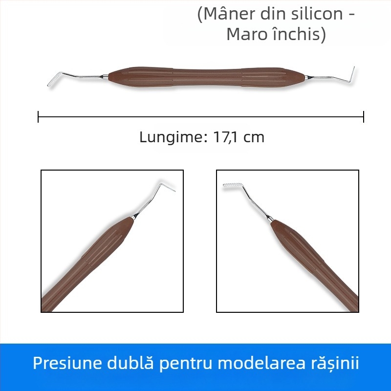 Pinyue kit de restaurare estetică a rășinii dentare cu instrument de modelare cu cap dublu, 146 g/set, pentru adulți