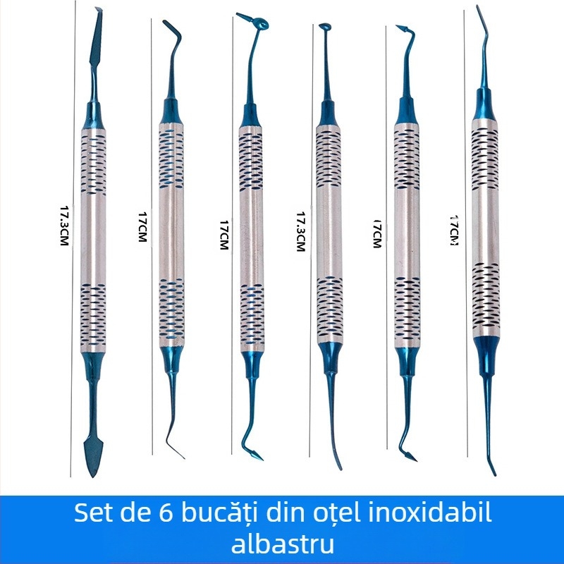 Pinyue kit de restaurare estetică a rășinii dentare cu instrument de modelare cu cap dublu, 146 g/set, pentru adulți