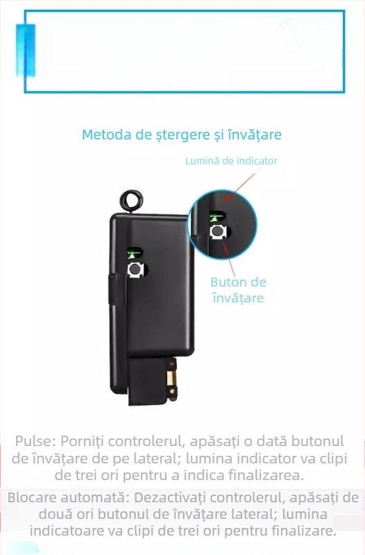 Comutator de control wireless pentru lampă și motor – Ruiduo chuang