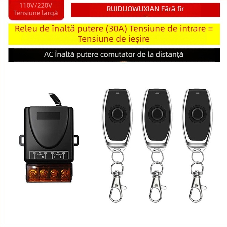 Comutator de control wireless pentru lampă și motor – Ruiduo chuang
