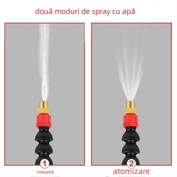 Dispozitiv de pulverizare cu apă pentru mașini de tăiat și de ștanțuit, cu protecție la praf și răcire, universal pentru mașini de marmură, accesoriu pentru polizor unghiular