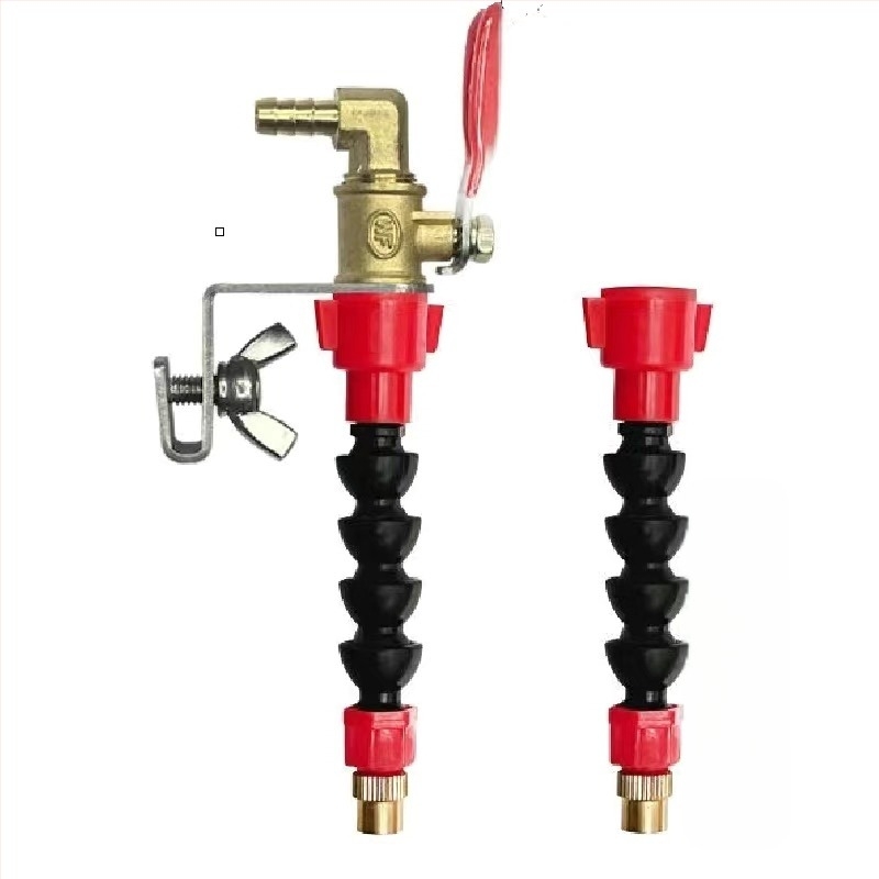 Dispozitiv de pulverizare cu apă pentru mașini de tăiat și de ștanțuit, cu protecție la praf și răcire, universal pentru mașini de marmură, accesoriu pentru polizor unghiular