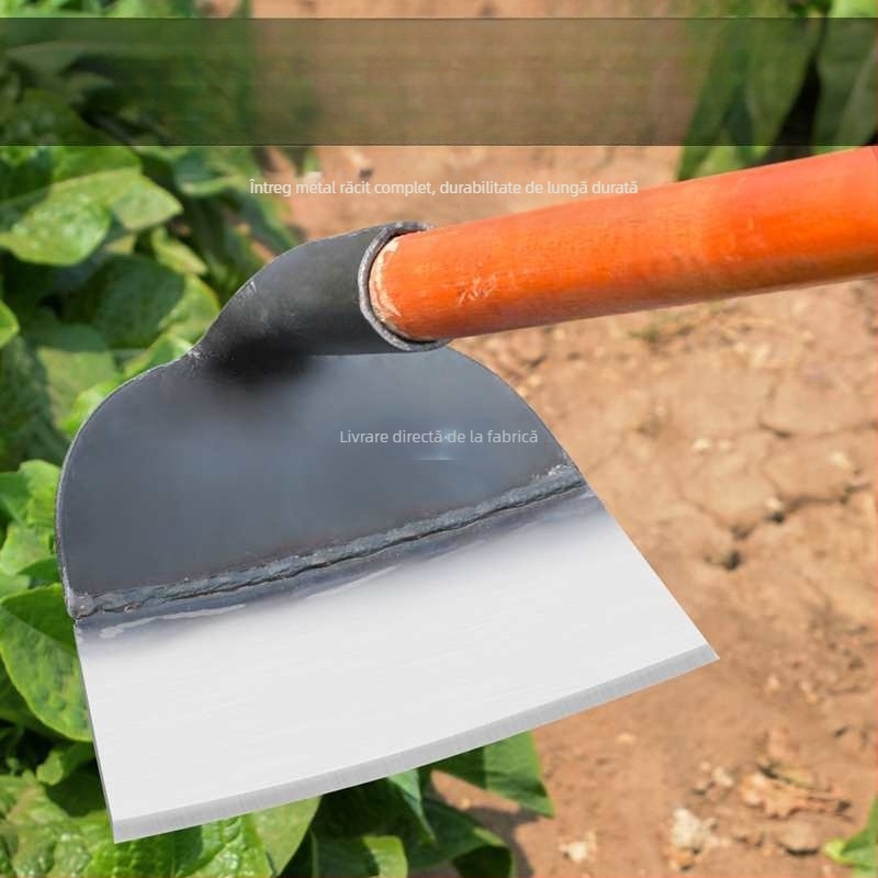 Lopată de grădină din oțel mangan, instrument multifuncțional pentru plivit, sădit legume și săpat