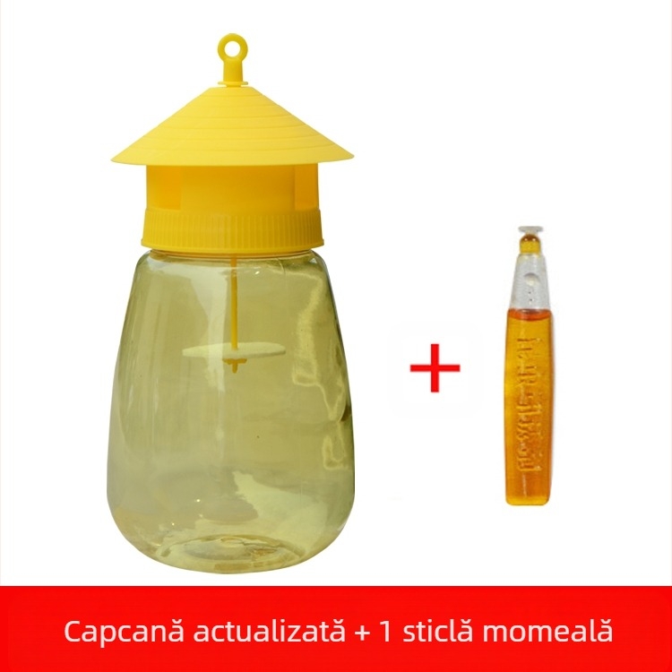 Capcana pentru muște de fructe pentru livezi și culturi legumicole, cu atrăgător și aparat de prindere (Brand: Other; Procesare și personalizare: Nu)