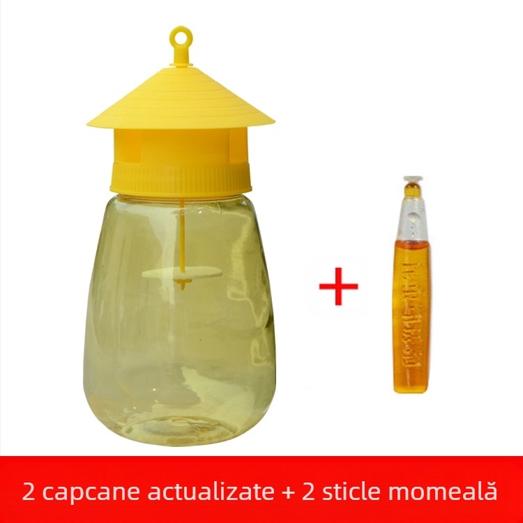 Capcana pentru muște de fructe pentru livezi și culturi legumicole, cu atrăgător și aparat de prindere (Brand: Other; Procesare și personalizare: Nu)