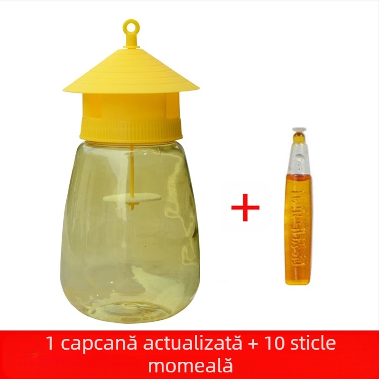 Capcana pentru muște de fructe pentru livezi și culturi legumicole, cu atrăgător și aparat de prindere (Brand: Other; Procesare și personalizare: Nu)