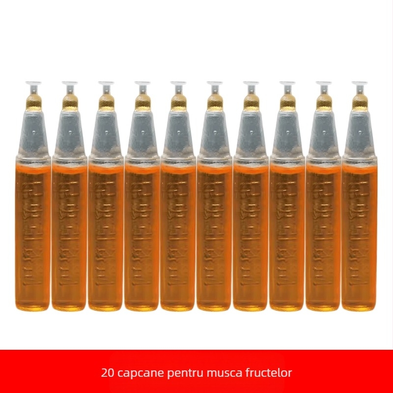 Capcana pentru muște de fructe pentru livezi și culturi legumicole, cu atrăgător și aparat de prindere (Brand: Other; Procesare și personalizare: Nu)