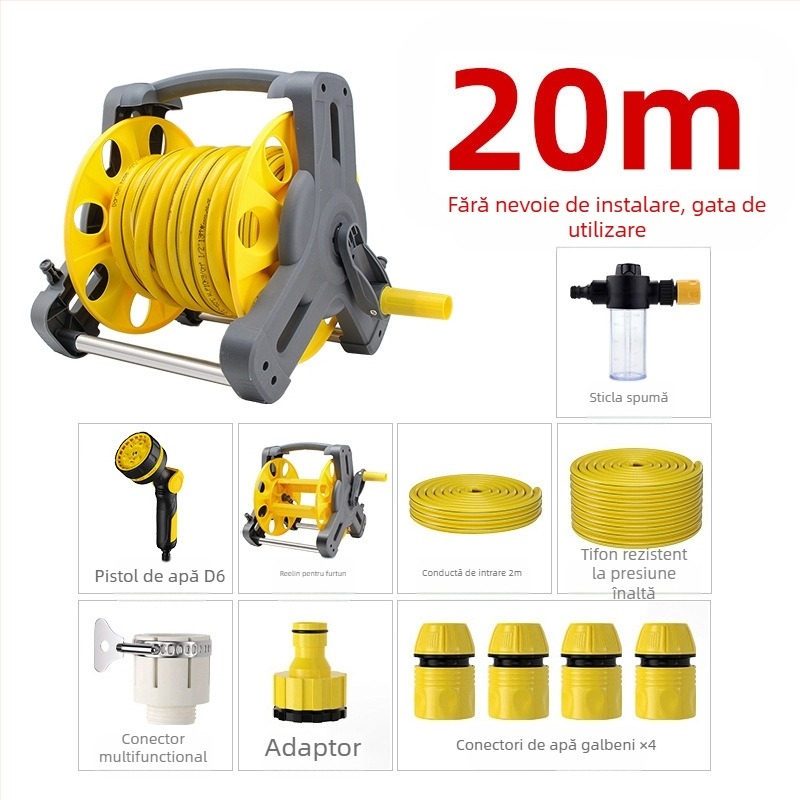 Lexia Pistolă de udare pentru spălarea mașinii și grădină, 6 kg