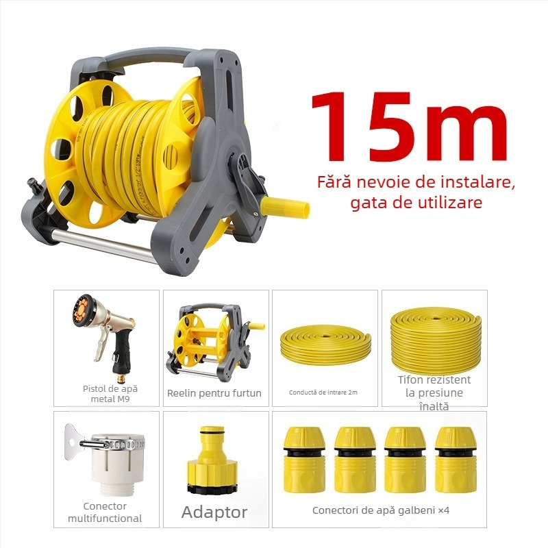 Lexia Pistolă de udare pentru spălarea mașinii și grădină, 6 kg