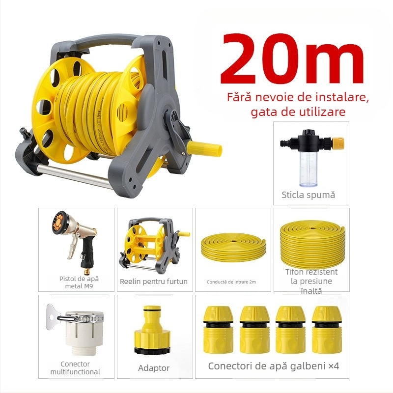 Lexia Pistolă de udare pentru spălarea mașinii și grădină, 6 kg