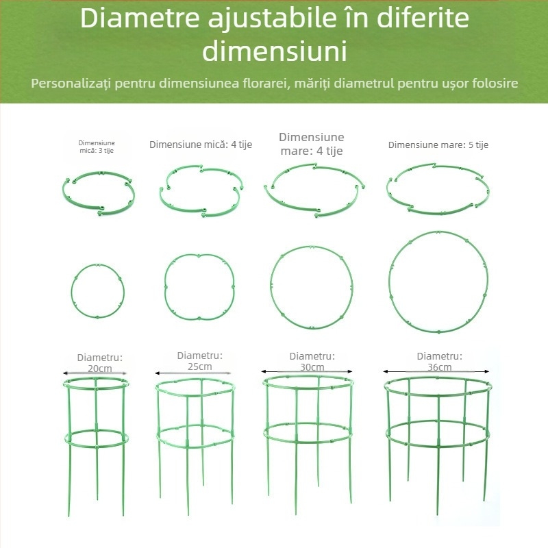 FURUN Stativ pentru ghivece, din plastic, pe podea, stil minimalist, grădinărit acasă