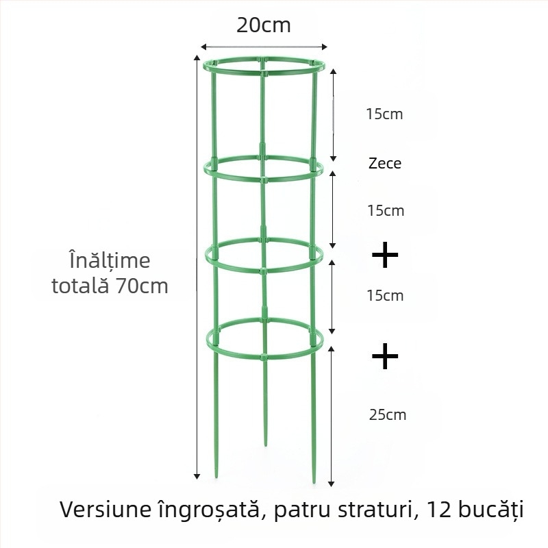 FURUN Stativ pentru ghivece, din plastic, pe podea, stil minimalist, grădinărit acasă