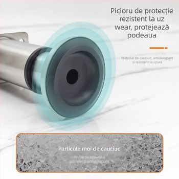 Picioare reglabile pentru mobilier – Qiaoju qiaojian hardware, model QJDL-BXGGJ-7, material: oțel inoxidabil/oțel laminat la rece, potrivite pentru dulapuri și canapele, stil modern minimalist