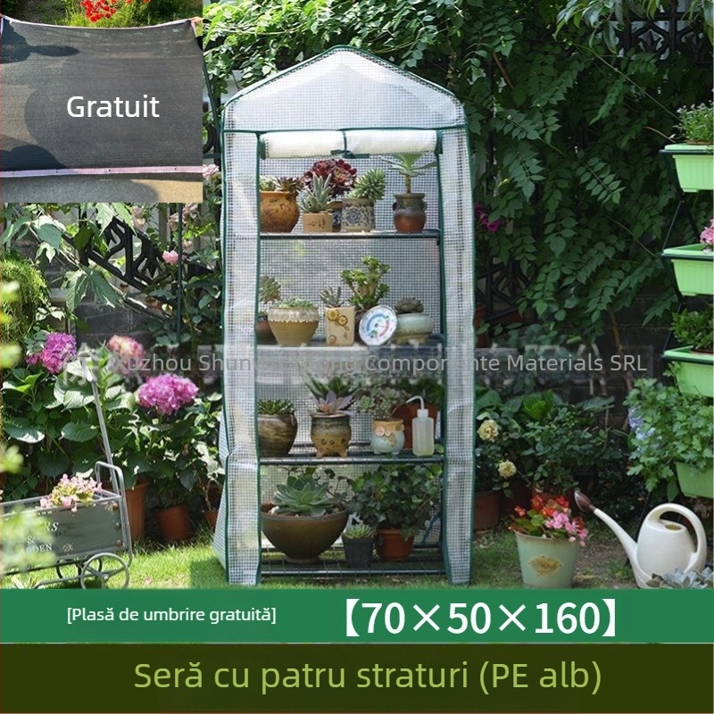 Sere de exterior pentru legume și flori, cu umbrire, impermeabilitate și izolație pentru balcon și grădină