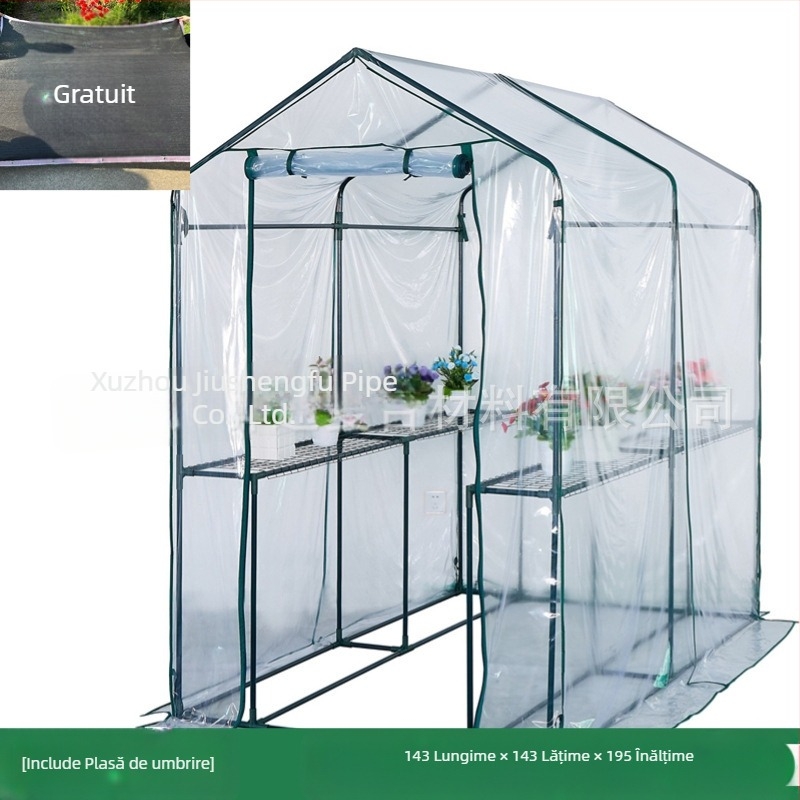 Sere de exterior pentru legume și flori, cu umbrire, impermeabilitate și izolație pentru balcon și grădină