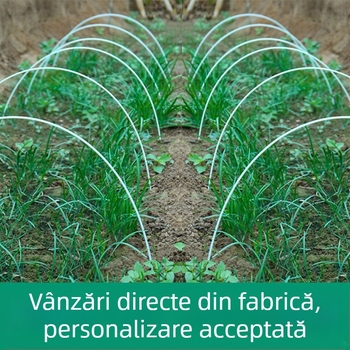Raft pentru cultivarea legumelor pe balcon, cadru arcuit pentru ser cu folie dePlastic