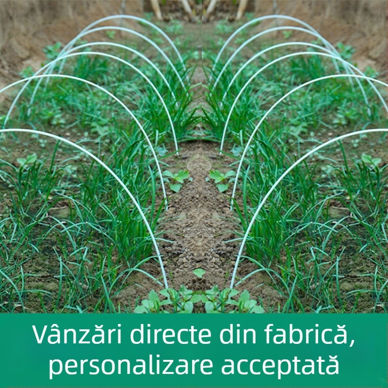 Raft pentru cultivarea legumelor pe balcon, cadru arcuit pentru ser cu folie dePlastic