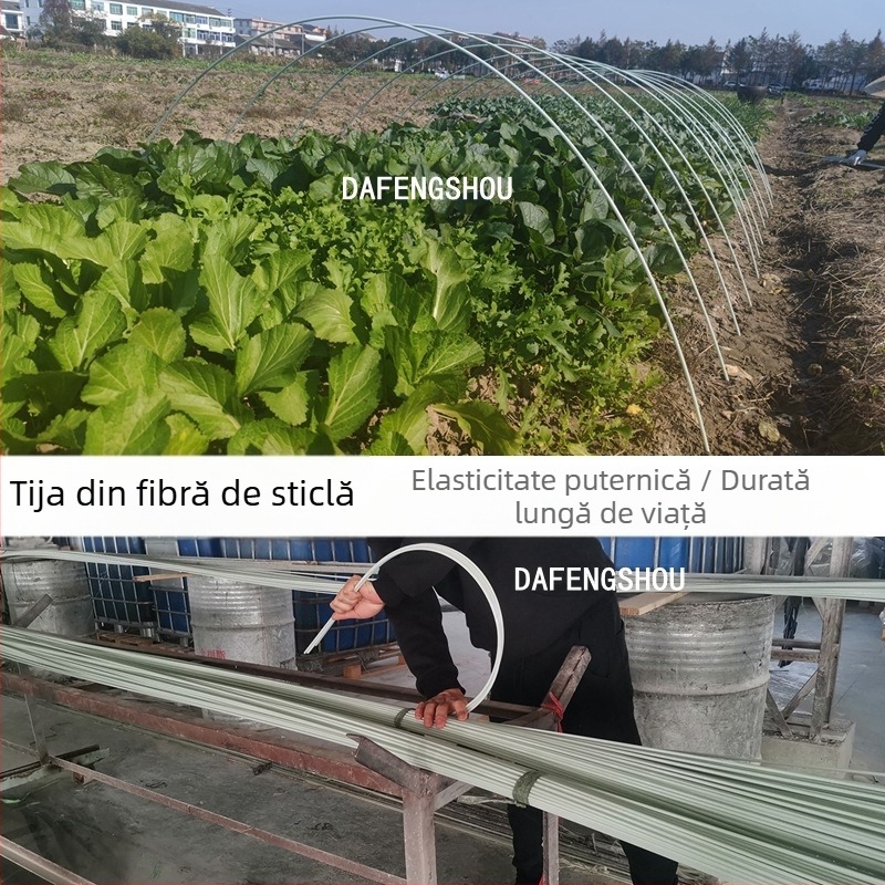Raft pentru cultivarea legumelor pe balcon, cadru arcuit pentru ser cu folie dePlastic