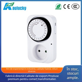 XINLI Temporizator electronic multifuncțional, priză digitală pătrată cu afișaj programabil, certificat CE ROHS CB, întrerupător de temporizare