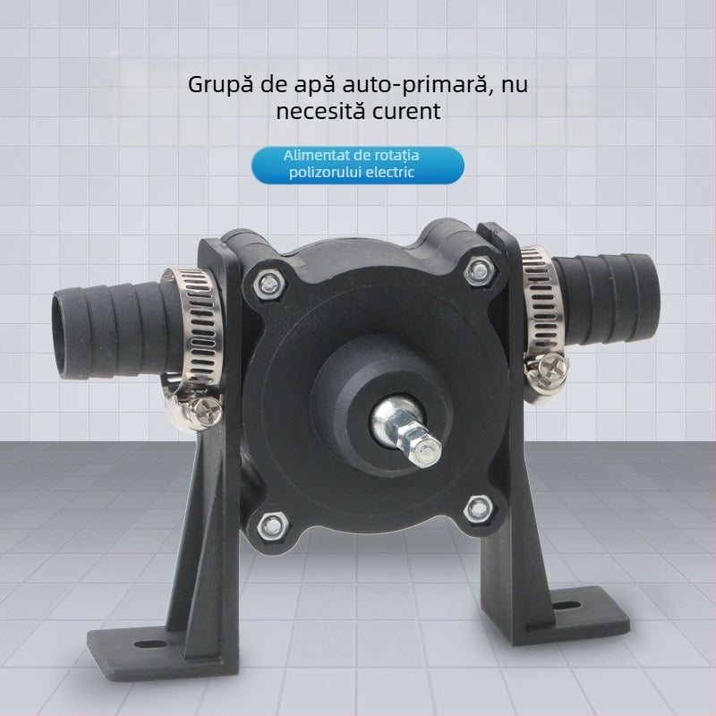 Mini pompă de apă auto-primantă pentru uz casnic, cu acționare prin burghiu și motor DC - Tianhu