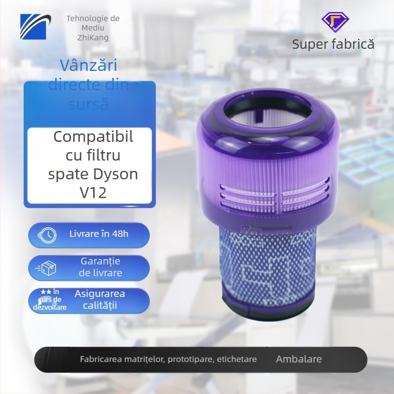 Filtru HEPA posterior pentru Dyson V12 – element filtrant pentru aspirator