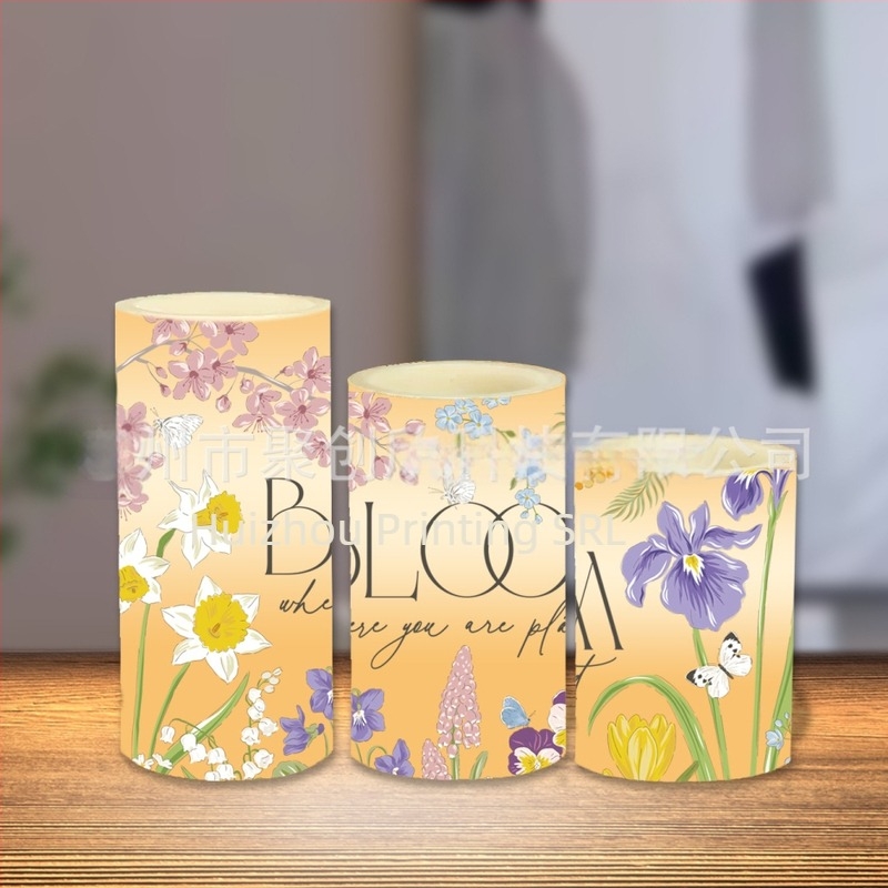 Pahar de sticlă pentru apă cu motiv de trandafir – brand Juchuangxin, 170 g, albire 90, ambalaj impermeabil, calitate excelentă