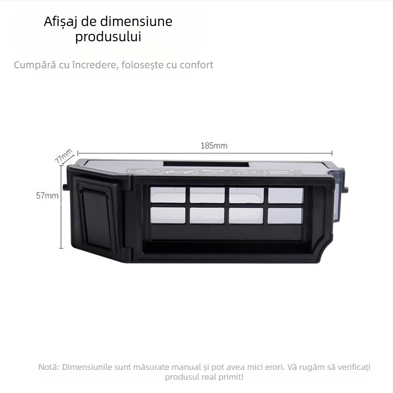 Accesoriu pentru cutia de praf Ecovacs X1 Omni/Tubrot10 (utilizare casnică, 51–100 m²)
