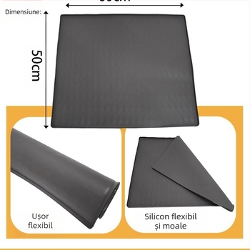 Covoraș de depozitare din silicon pentru mașina de spălat, tip tambur, model 202310