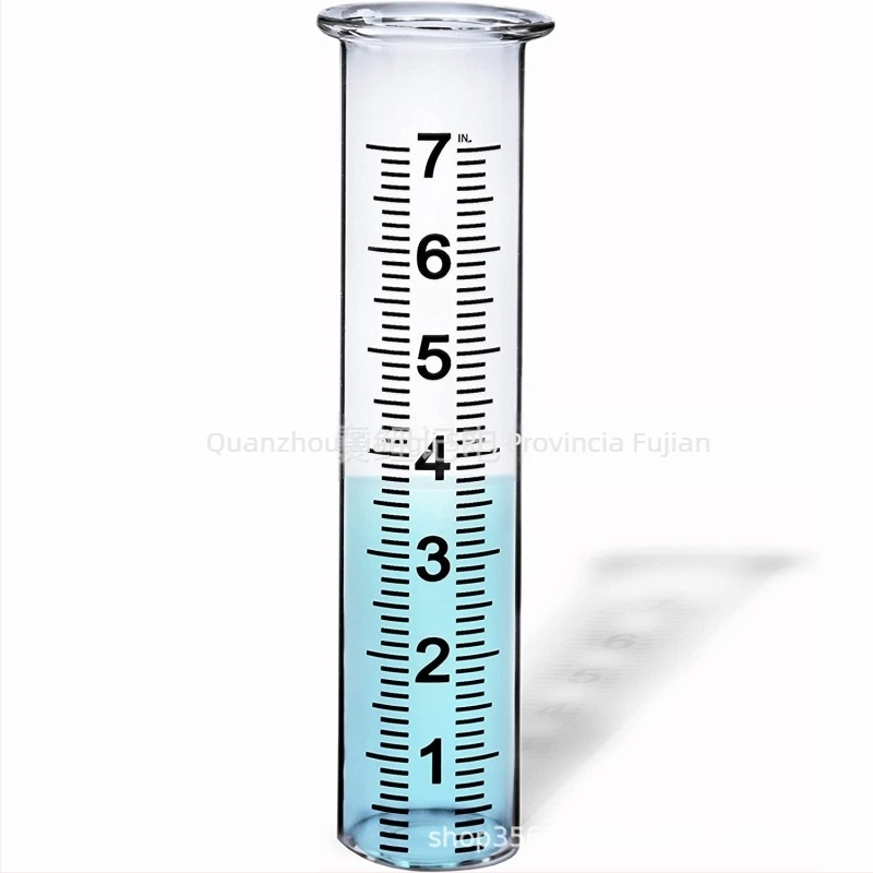 Pluviometru din fier pentru exterior, țeavă de măsurare a ploii, Xiang Li Ji