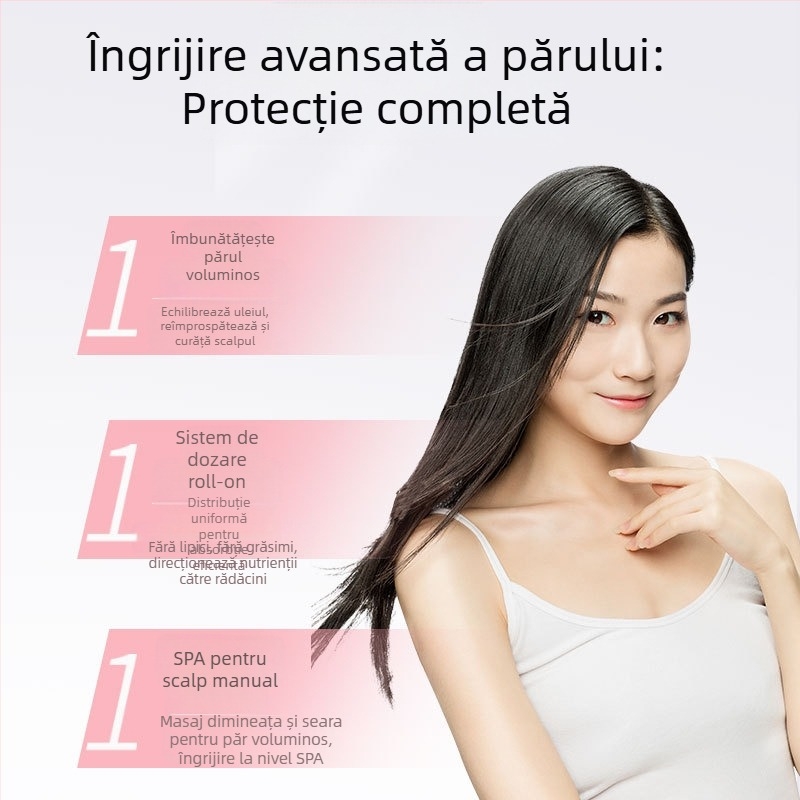 Songsheng KY103 masajor de scalp electric cu vibrații, alimentat pe baterie, treapta 1