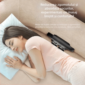 Pistol de masaj muscular cu motor cu peri, 6 capete, 5 niveluri de viteză, baterie încorporată 2000–4000 mAh, zgomot sub 36 dB