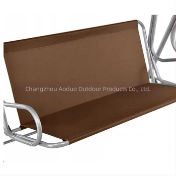 Husă pentru scaunul de leagăn exterior — pânză Oxford, impermeabilă la ploaie și praf, deschidere extensibilă, ambalaj: PE geantă + husă de depozitare, personalizare disponibilă