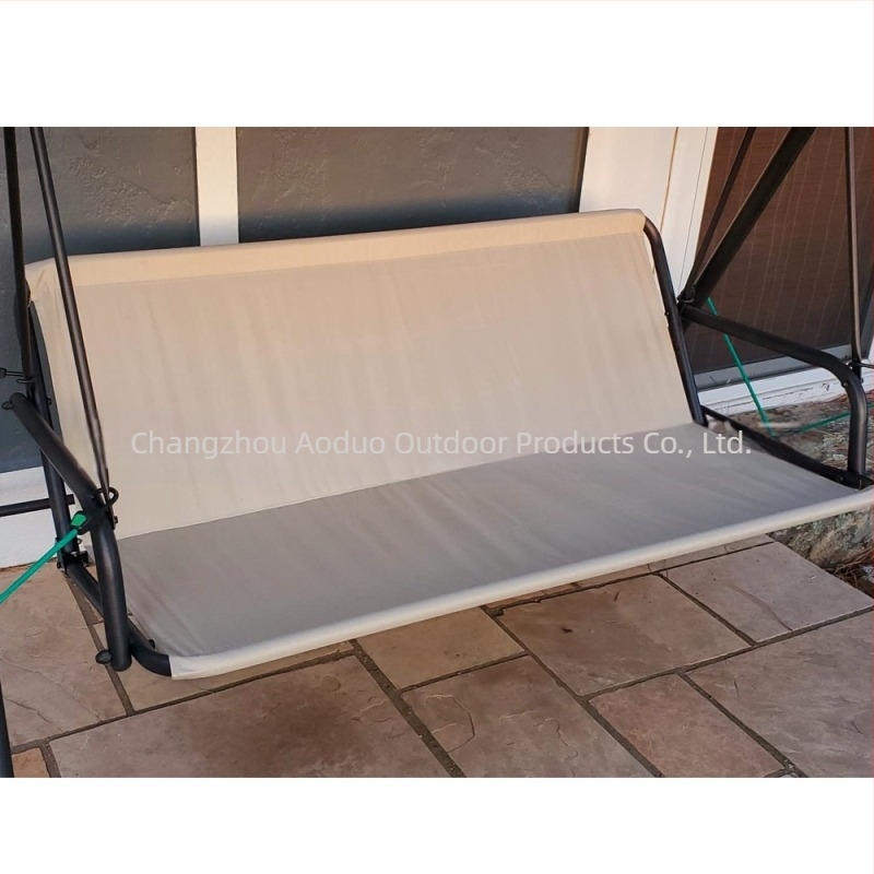 Husă pentru scaunul de leagăn exterior — pânză Oxford, impermeabilă la ploaie și praf, deschidere extensibilă, ambalaj: PE geantă + husă de depozitare, personalizare disponibilă