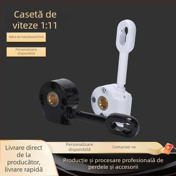 Cap de cutie de viteze 1:11 pentru accesorii pavilion cort – aliaj de aluminiu, cupru și nailon, stil modern minimalist