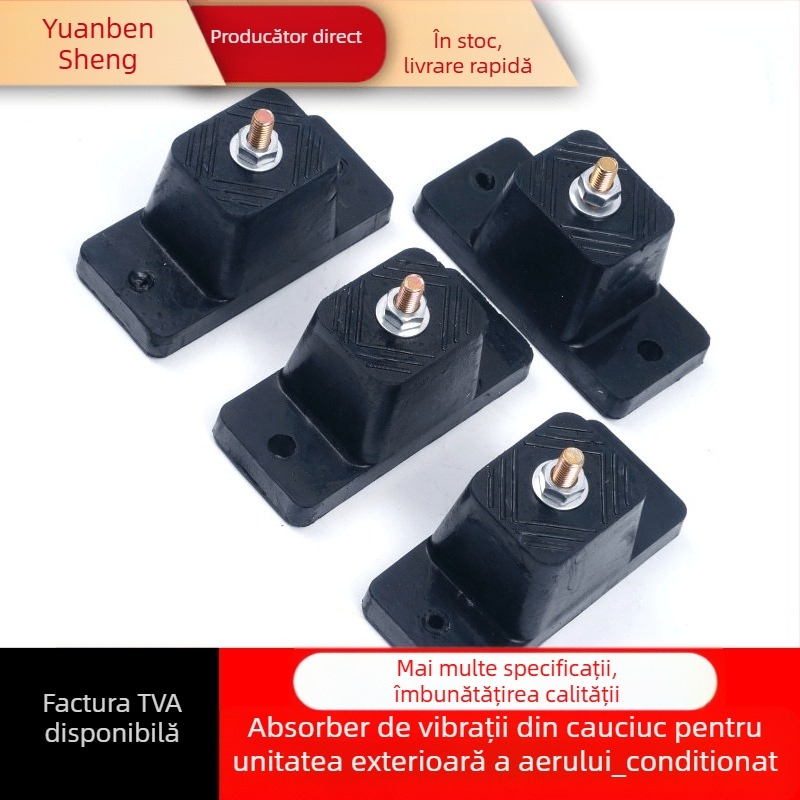 Bază de amortizare pentru unitatea exterioară a aparatului de aer condiționat – suport de vibrații, Model Heightening and Enlarging, Brand Guanchi