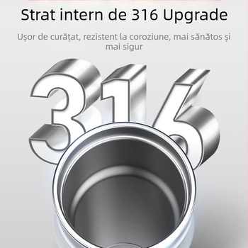 Încălzitor de apă pentru mașină — oțel inoxidabil 316, universal 12V/24V, 15–100W, fierbe apa