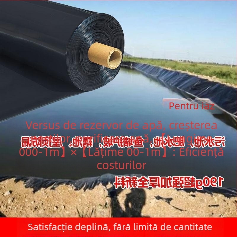 Țesătură impermeabilă pentru iazuri și rezervoare – pânză cu grosime îmbunătățită pentru acvacultură și stocarea apei