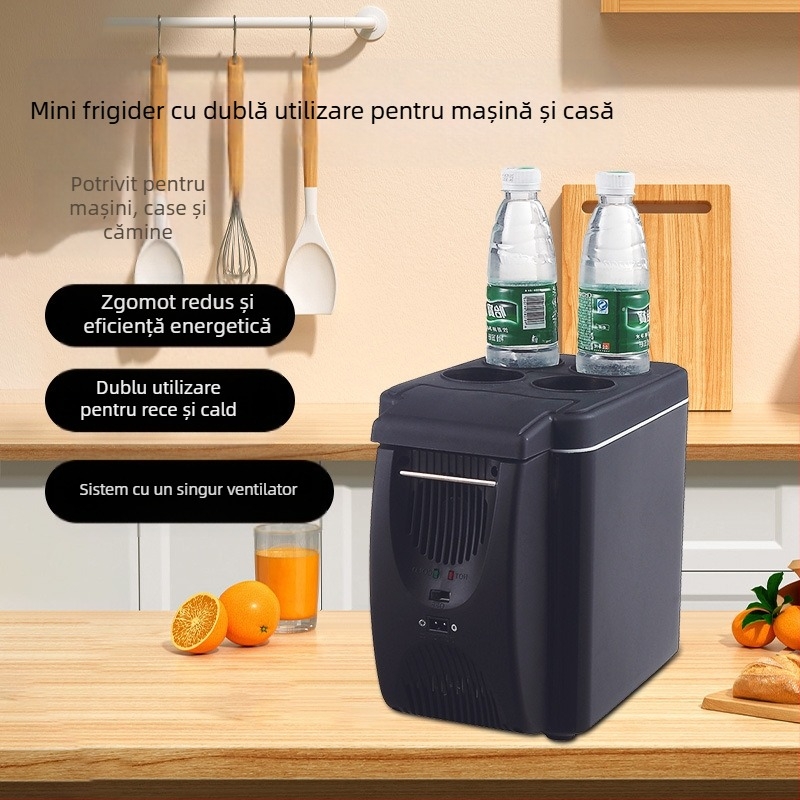 Aoqun frigider semiconductor auto, 12V, 48W, interval răcire-încălzire 5–65°C, PP întărit