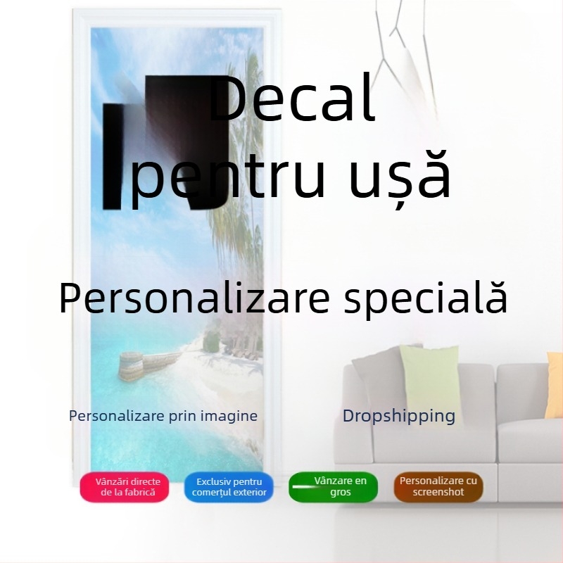 Autocolant pentru perete PVC | Murale, impermeabil, decorativ, stil modernă de simplitate