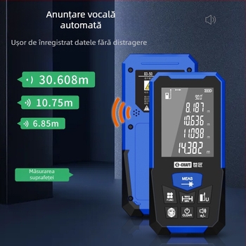 World Craftsman Distanțier cu laser — Serie Laser measurement, Tip: Laser Range Finder, pentru inginerie, construcții și măsurători gospodărie