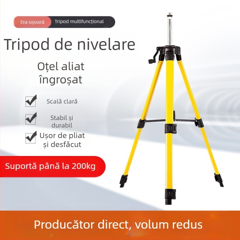 Suport de nivel din aliaj de fier, nivel laser infraroșu, echilibru ridicare, accesoriu pentru unelte